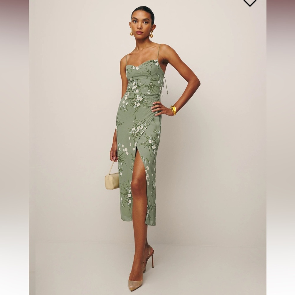 REFORMATION Petites Kourtney Dress 6